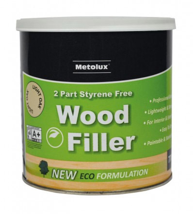 Tin of Metolux Wood Filler