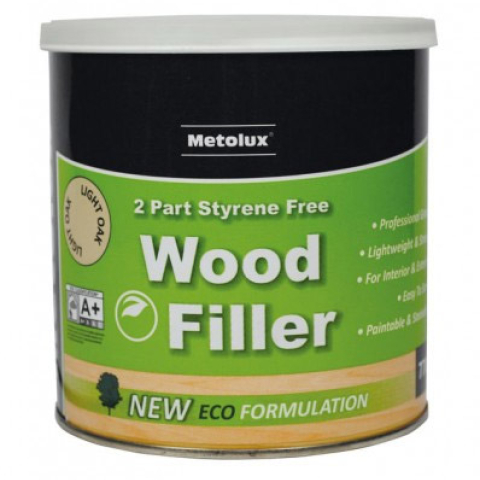 Tin of Metolux Wood Filler