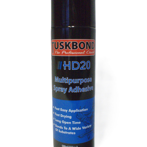 500ml can of Tuskbond Spray Adhesive
