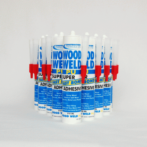 Wood Weld PU - Wood Adhesive - 310ml (pack of 12)